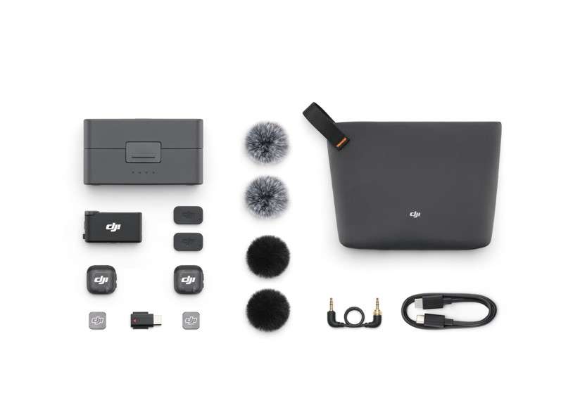 DJI MIC 3 (2 TX + 1 RX + CHARGING CASE)