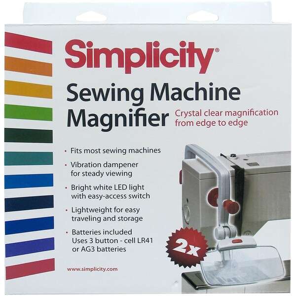 C.C.Bigger Sewing Machine Magnifier 2-1/2X5