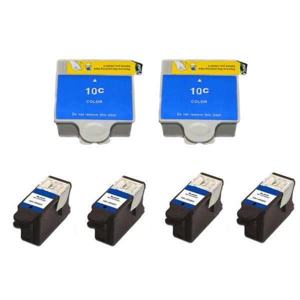 Kodak 30B/30C XL Compatible Black/Colors Ink Cartridge (Pack of 6)