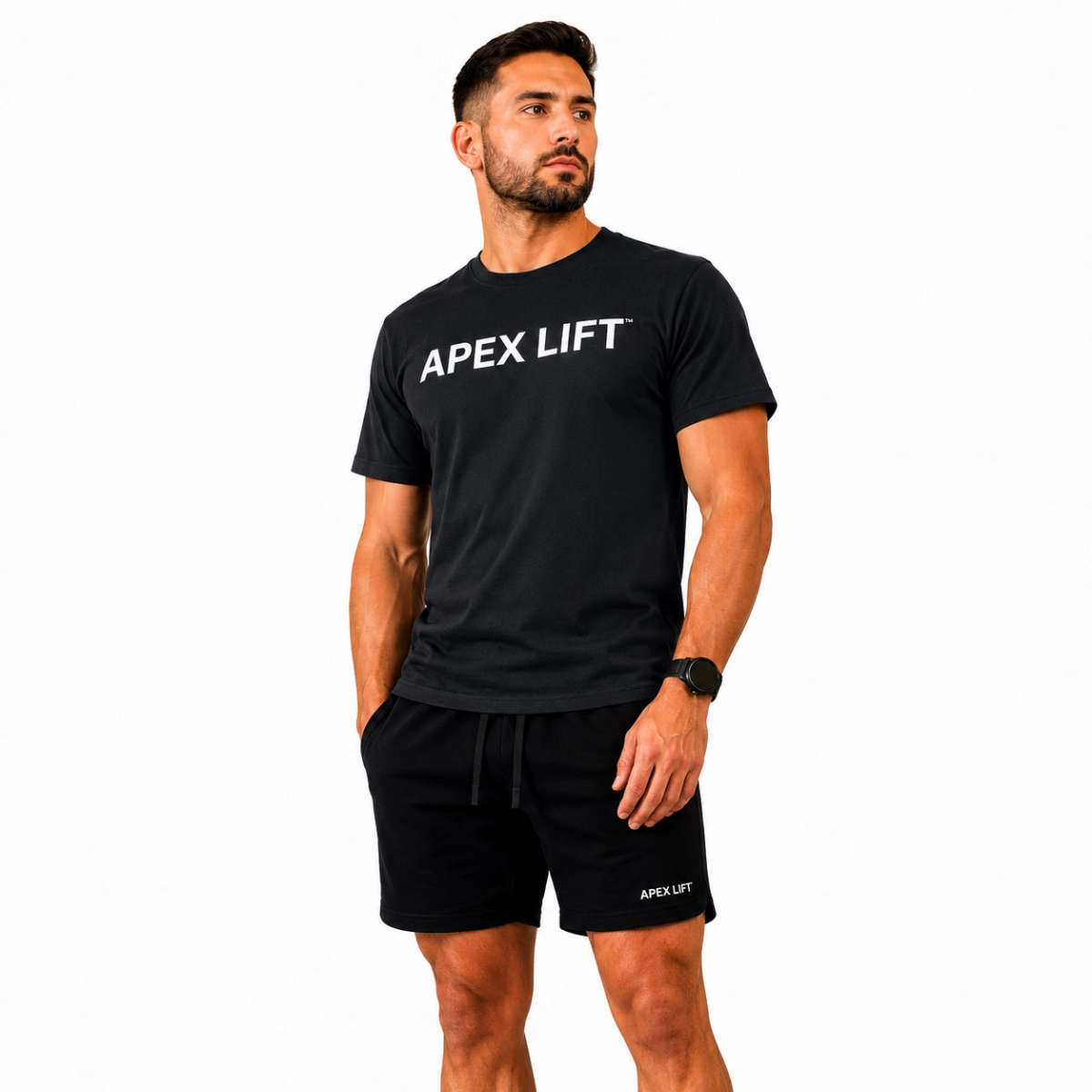 APEX LIFT | Everyday Statement Tee - (Black)