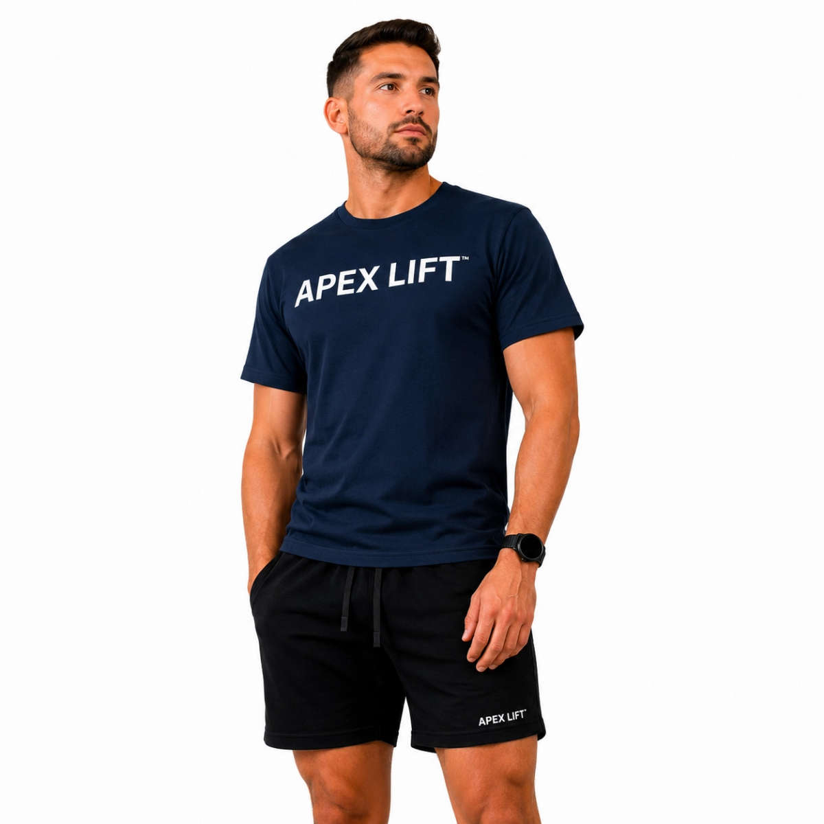 APEX LIFT | Everyday Statement Tee - (Navy)