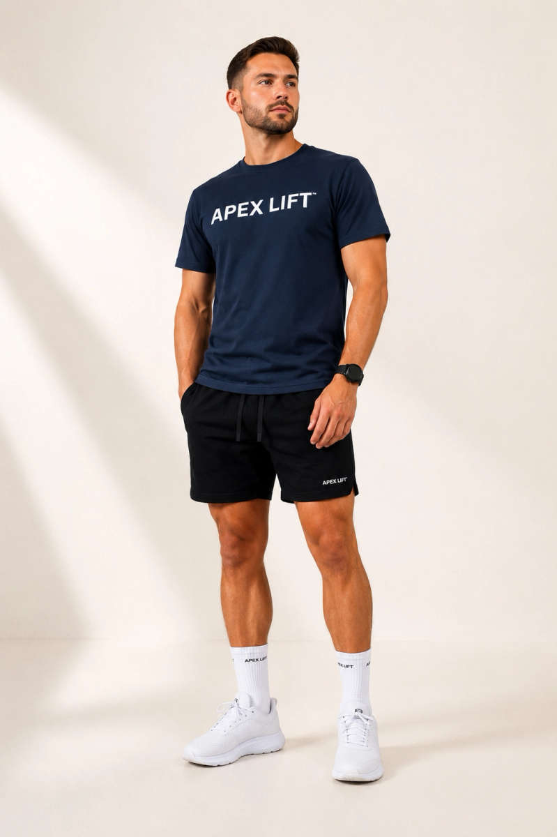 APEX LIFT | Everyday Statement Tee - (Navy)