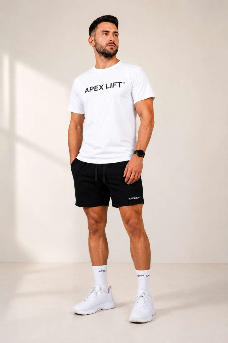 APEX LIFT | Everyday Statement Tee - (White)