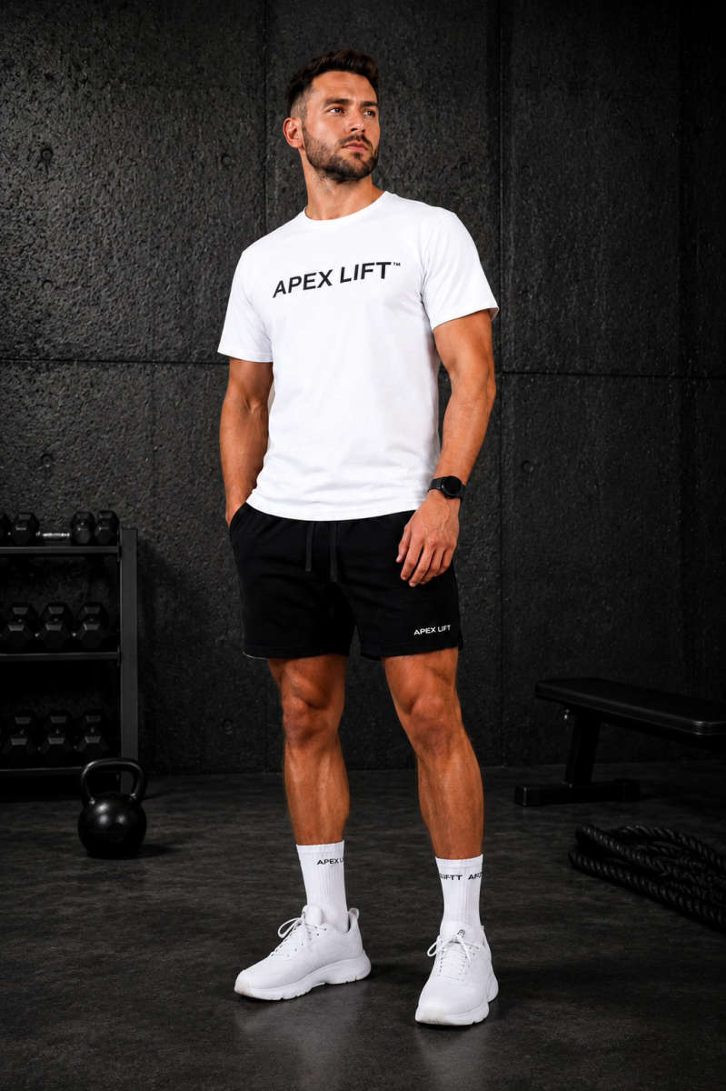 APEX LIFT | Everyday Statement Tee - (White)