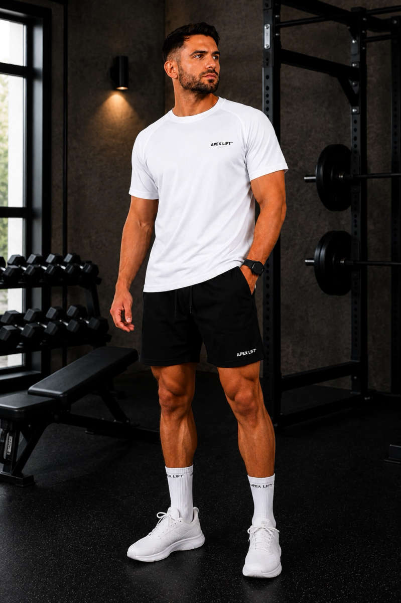 APEX LIFT Performance Foundation Tee - (White)