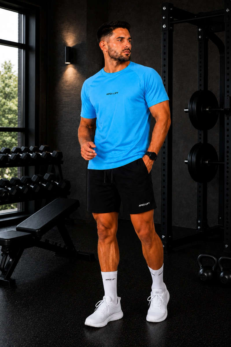 APEX LIFT Performance Foundation 2.0 Tee - (Volt Blue)