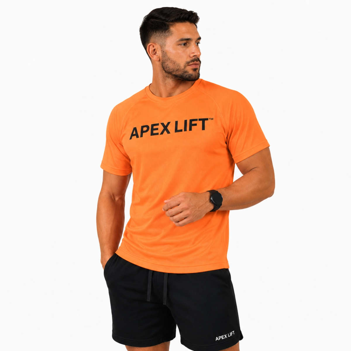 APEX LIFT | Performance Statement Tee - (Orange)