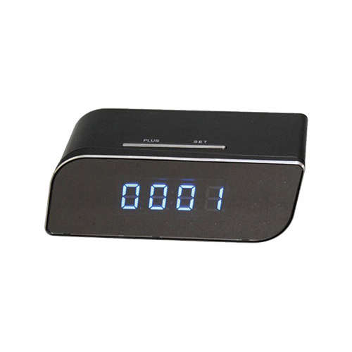 2.0 MP WIFI RECHARGEABLE CLOCK HIDDEN CAMERA C/W IR NIGHT VI