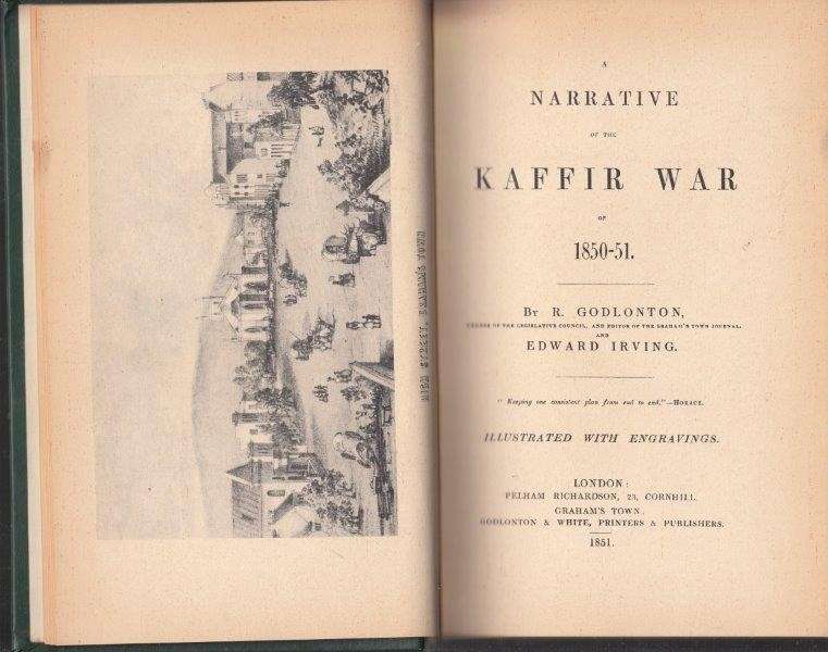 Narrative of the Kaffir War: 1850-1851-1852 (Africana Collectanea, Vol. II)