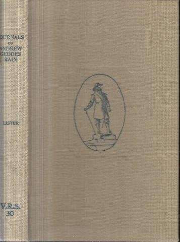 Journals of Andrew Geddes Bain: Trader, Explorer, Soldier, Road Engineer and Geologist (VRS I Vol. 3
