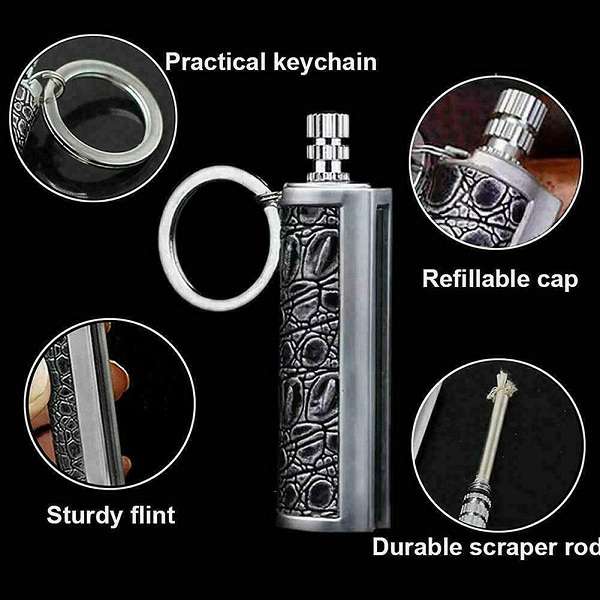 Camping Waterproof Portable Fire Starter Metal Match Stick