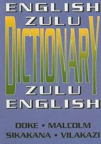 English-Zulu Zulu-English Dictionary