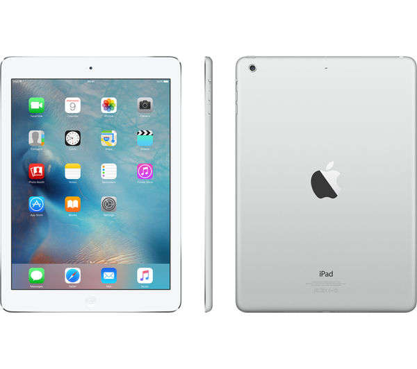 16GB | APPLE iPAD AIR | SILVER | Wi-Fi + CELLULAR, Lte (MD794) + R340 FREE FOLIO COVER