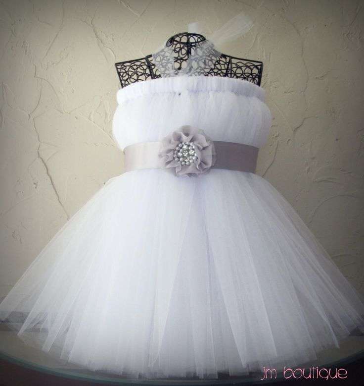 Flowergirl Dress with Waistband (MED) - Manufacturer