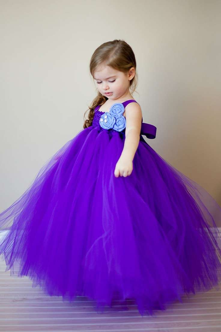 Flowergirl Dress with small flowers (LRG) - Manufacturer