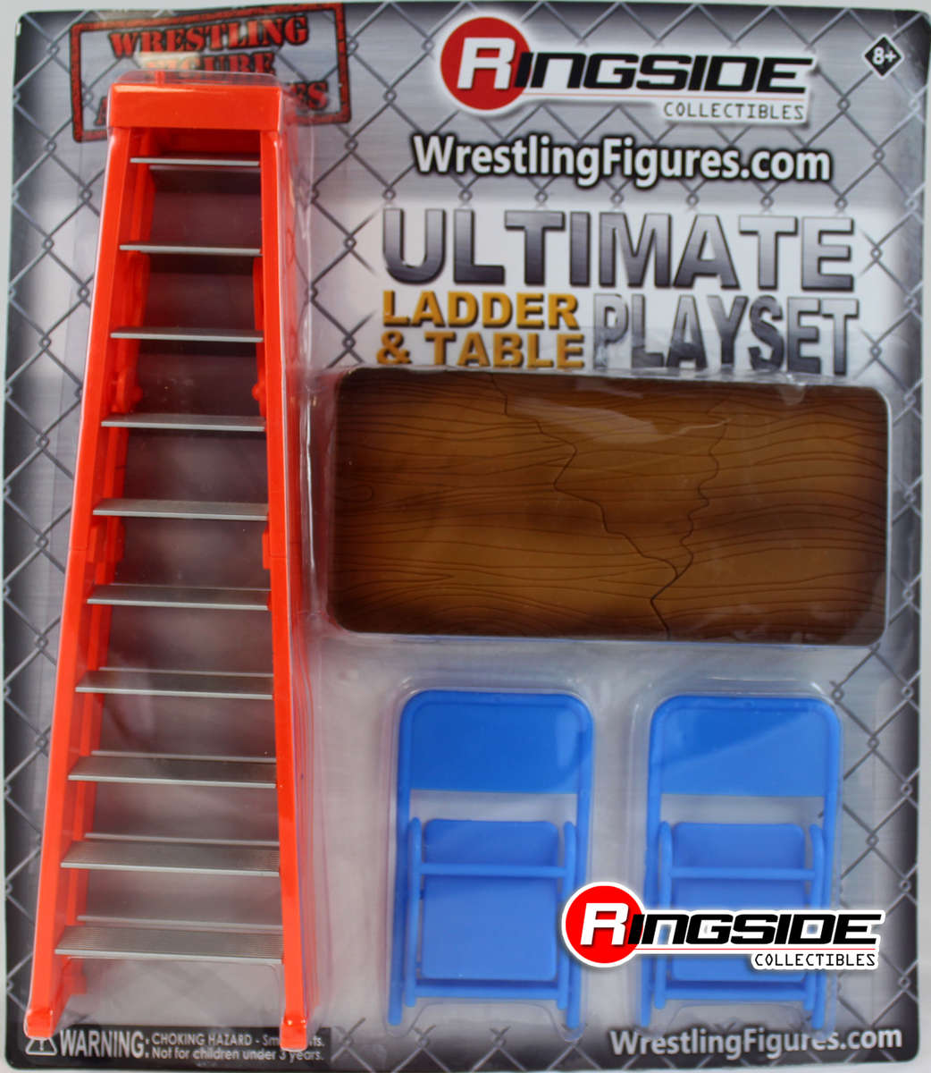 WWE Ultimate Ladder & Table Play Set (Orange) - Ringside Exclusive Toy Wrest