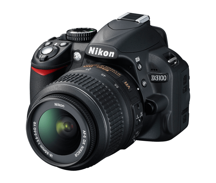 NIKON D3100 DSLR CAMERA 14.2 megapixels + 18-55mm DSLR LENS Combo