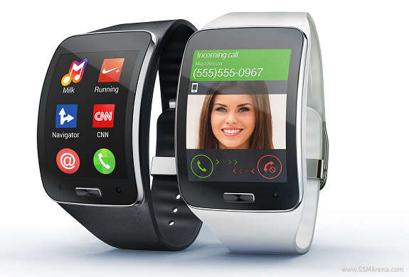 Samsung Gear S, Wifi, 3G, Bluetooth, GPS, Hearthrate, Voice calls