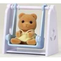Sylvanian Families - Bear Baby with Swing