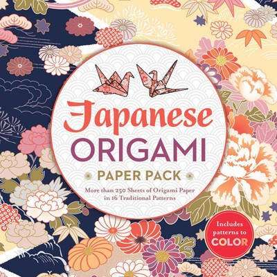 Japanese Origami Paper Pack - More Than 250 Sheets of Origami Paper in 16 Traditional Patterns (Pape
