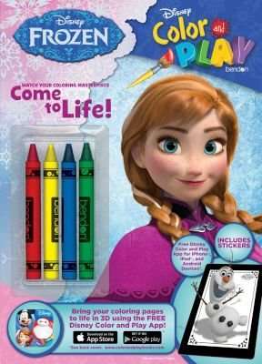 Frozen: Color And Play (Paperback)