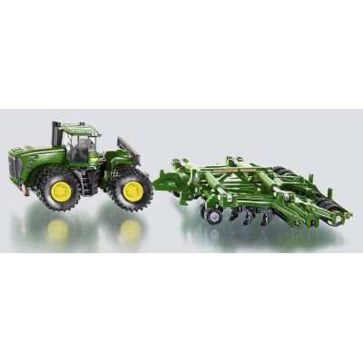Siku Diecast Model - John Deere 9630 Tractor with Amazone Centaur Harrow (1:87)