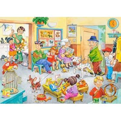 Castorland At The Vet Puzzle (120 Pieces)