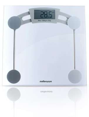 Mellerware Glass Bathroom Scale 150kg