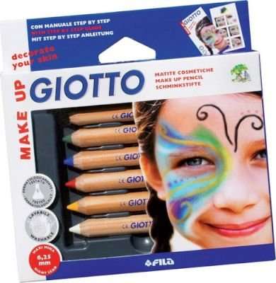 Giotto Make Up Cosmetic Pencils (6 Pieces)