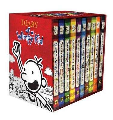 Diary of a Wimpy Kid Box of Books (Hardcover)