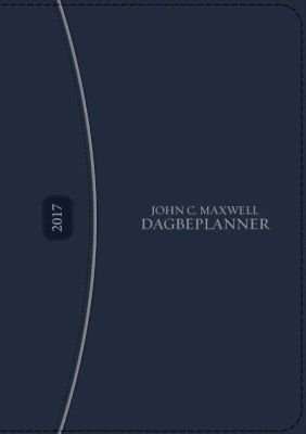John C Maxwell A5 Zip Daily Planner 2017 - Navy, Zip (Leather / fine binding)