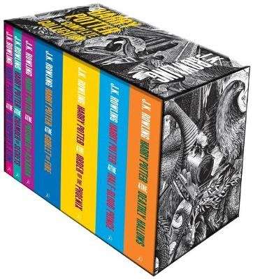Harry Potter Boxed Set: The Complete Collection (Paperback, 2013 Adult ed)
