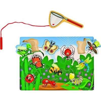 Melissa & Doug Magnetic Puzzle Games - Bug-Catching