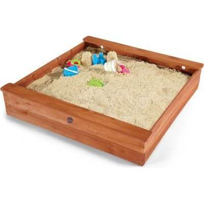 Plum - Square Wooden Sand Pit