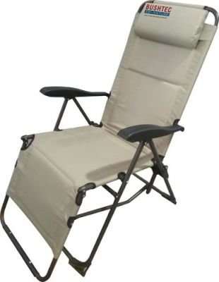 Bushtec Lounger Chair 7 Position Adjustment (130kg)