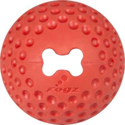 Rogz Gumz Dog Treat Ball - Large 78mm (Red)