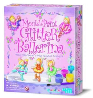 4M Mould & Paint - Glitter Ballerina