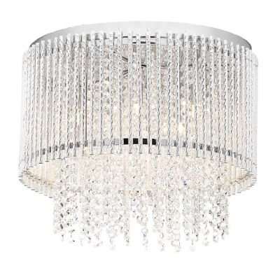 Radiant Chimes Ceiling Light - 6 Globe Fitting (Chrome)