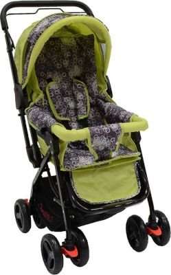 Chelino Star Reversible Handle Stroller - Daiquiri Green