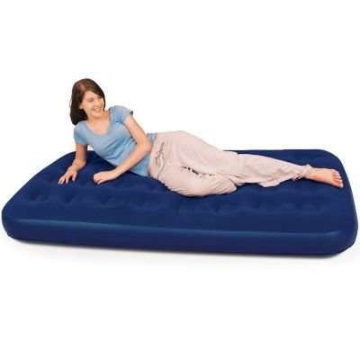 Bestway Flocked Twin Air Bed (188 x 99 x 22cm)