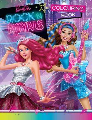 Barbie Rock 'N Royals Colouring Book (Paperback)