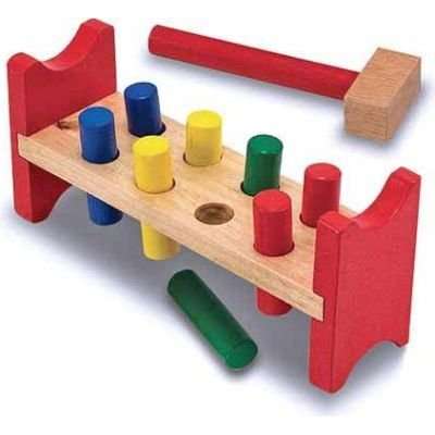 Melissa & Doug Classic Toys - Pound-A-Peg
