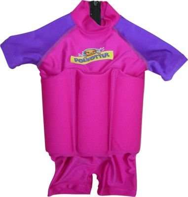 Polyotter Sun Protection Floatsuits (56 cm) (Pink and Purple)