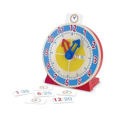Melissa & Doug Classic Toys - Turn & Tell Clock