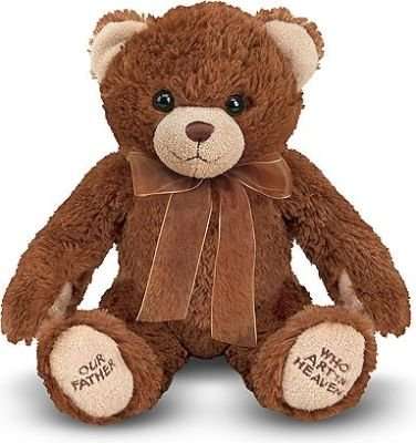 Melissa & Doug Soft Toys - Lord's Prayer Bear Stuffed Animal