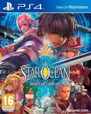 Star Ocean: Integrity and Faithlessness (Standard Edition) (PlayStation 4, Blu-ray disc)