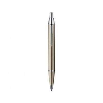 Parker IM Ballpoint Pen with Medium Nib (Black Ink)(Stainless Steel with Chrome Trim)