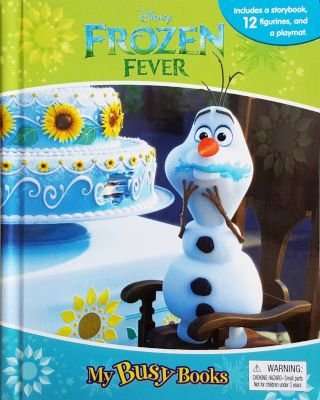 My Busy Books: Frozen Fever - Storybook + 12 Figurines + Playmat + DVD (Board book)