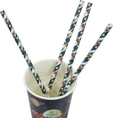 Space Adventure - Paper Straws (Pack of 25)