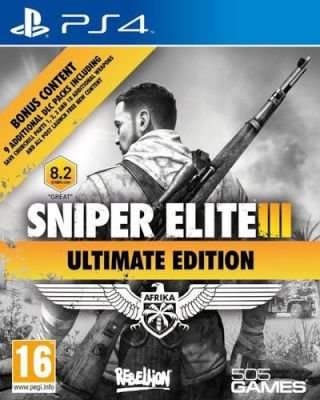 Sniper Elite 3 - Ultimate Edition (PlayStation 4, Blu-ray disc)